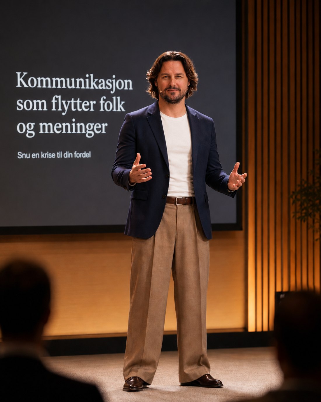 Narve Ellefsen på scenen